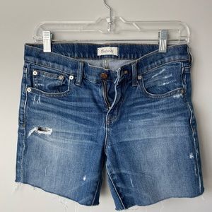 Madewell Jean shorts 26